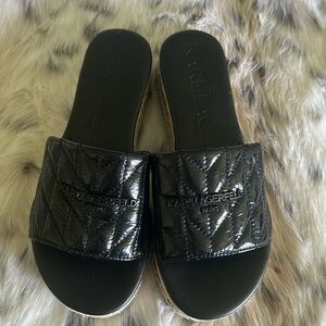 Platform Women’s Size 9 Karl Lagerfeld Sandals